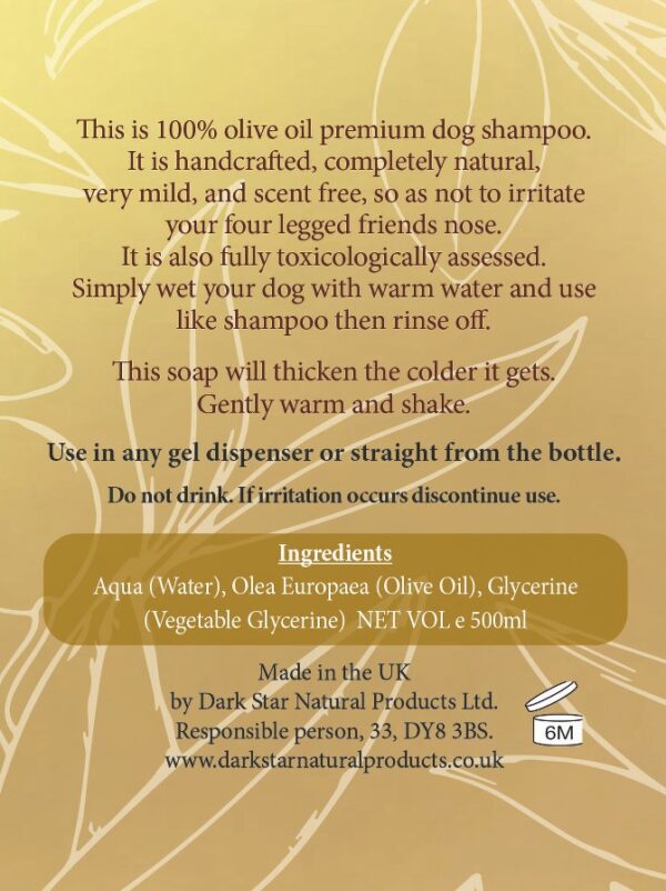 Mucky Pup Fragrance Free Liquid (500 ml) - Image 3